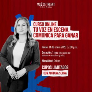 Tu voz en escena, comunica para ganar